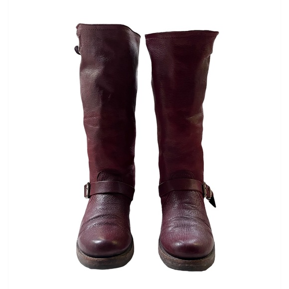 Frye Veronica Slouch Tall Boots in Oxblood Red, size 7.5 - Picture 3 of 13